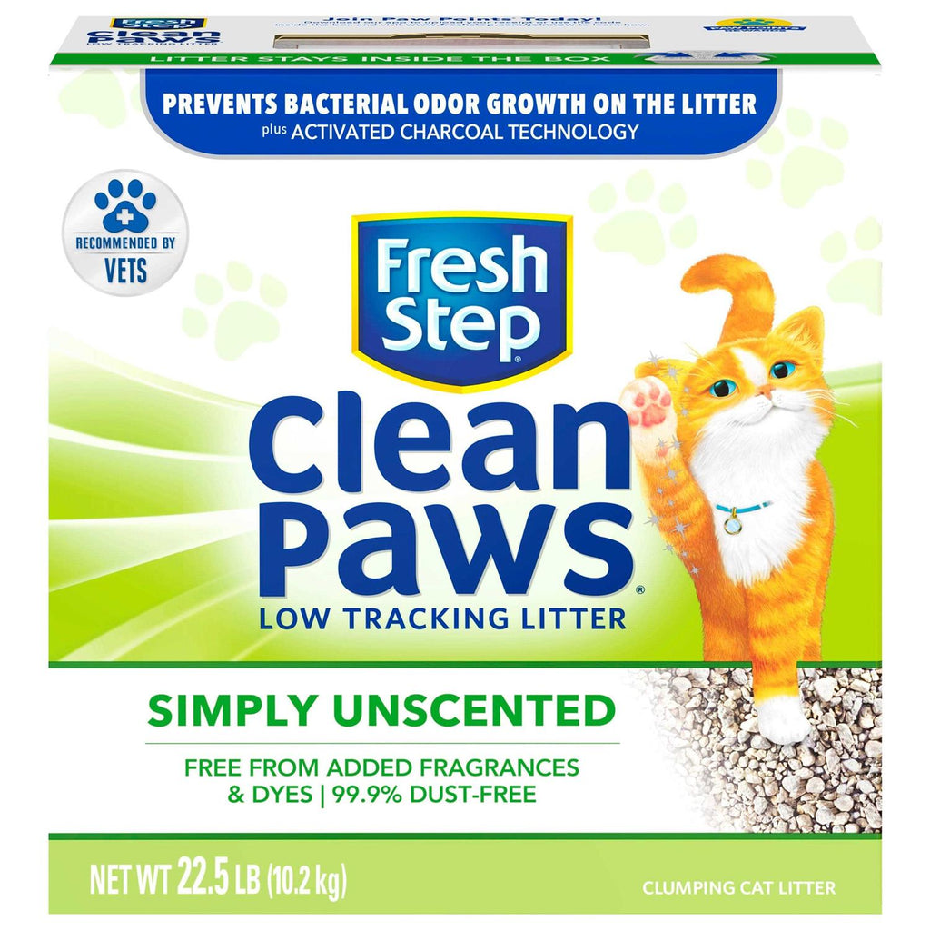 Clean Paws Unscented Clumping Cat Litter D4220
