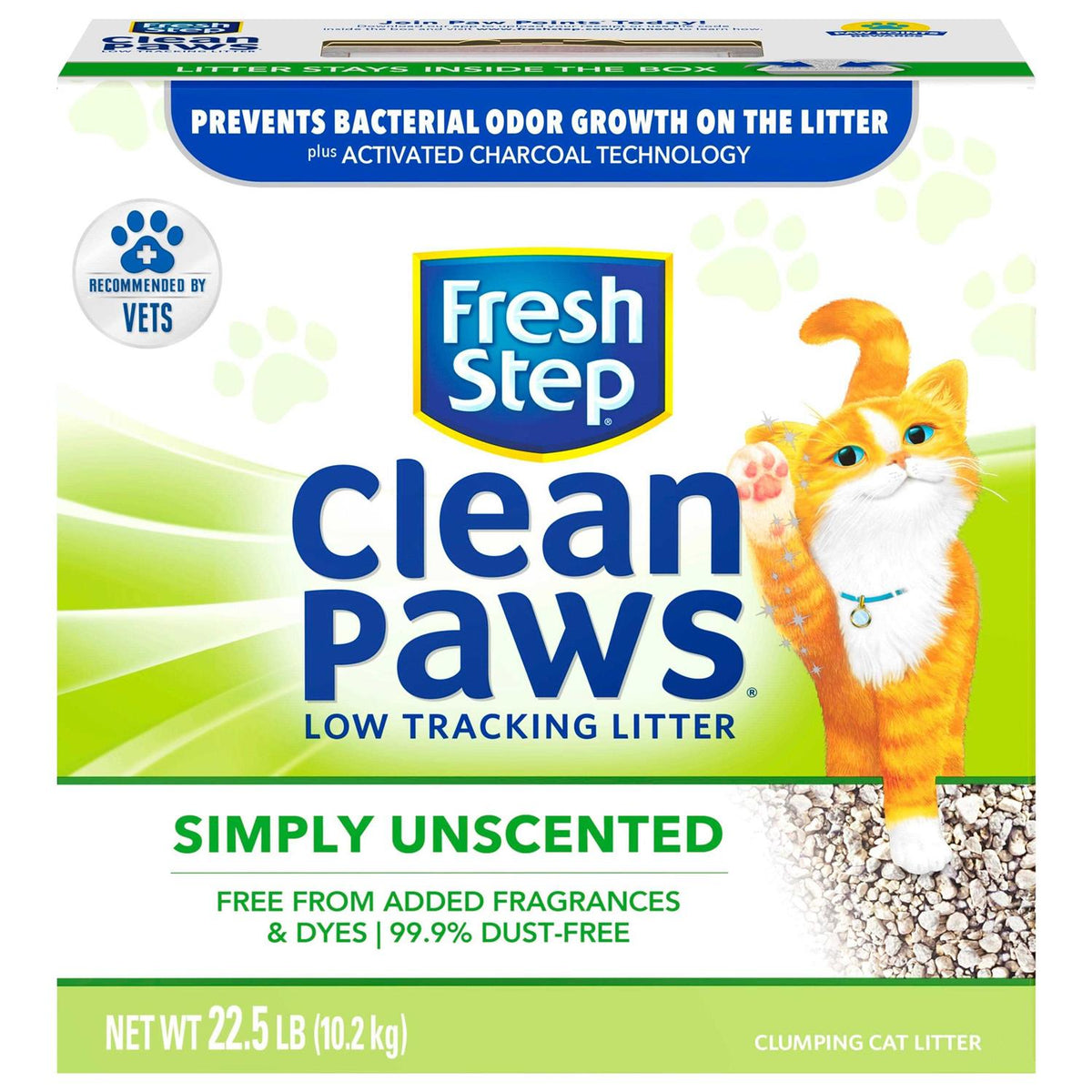 Clean Paws Unscented Clumping Cat Litter D4220
