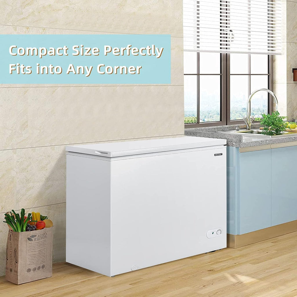 7.0 Cu.ft Upright Single Door Chest Freezer with 4 Removable Baskets F85714