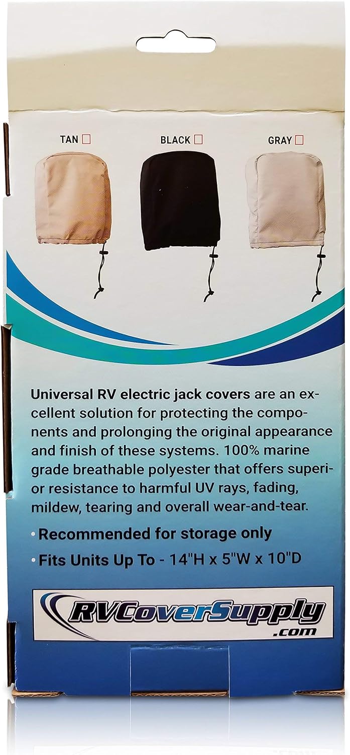 Tan Pack of 2 Electric Tongue Jack Cover Q581765