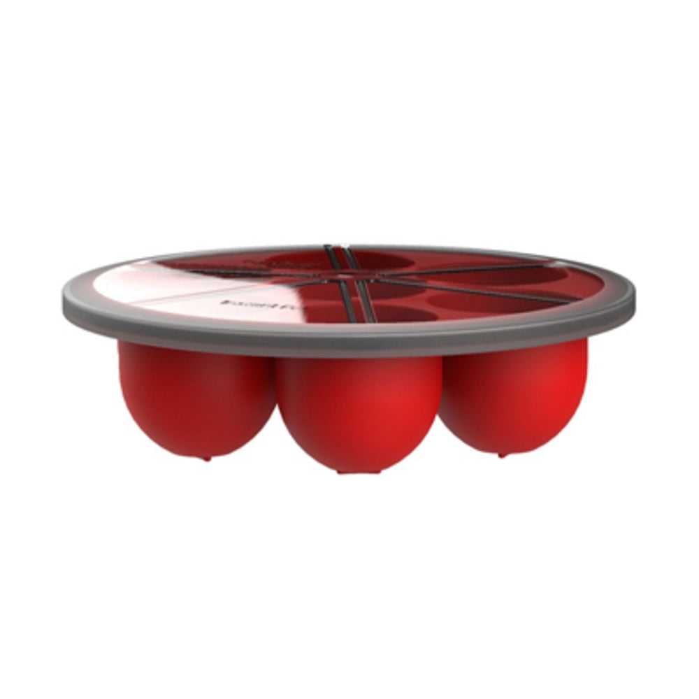 Red Silicone Cup Rack With Lid W161652