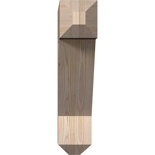 Traditional Craftsman Smooth Bracket, Douglas Fir H15874