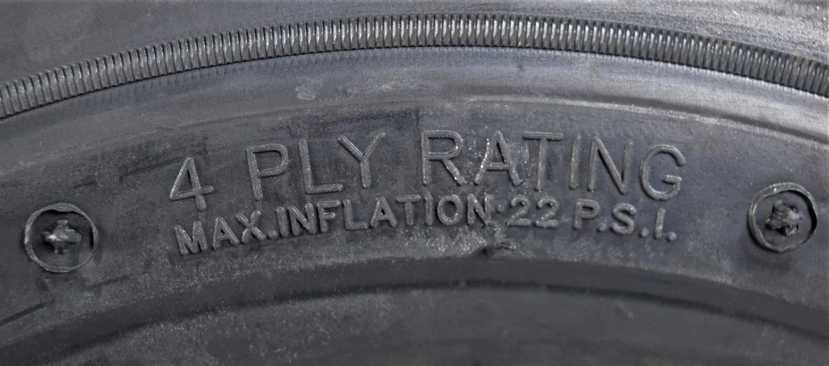 18x8.5-8 4 Ply Tubeless Golf Cart Turf Tires 4 Pack C46660