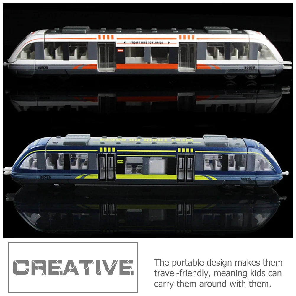3pcs Simulation Electric Train Toy M8974