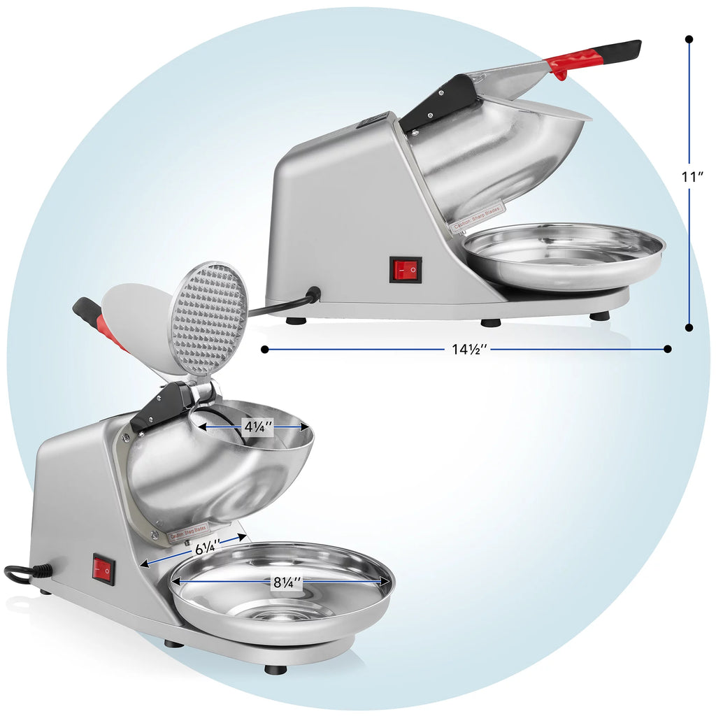 Ice Shaver Crusher with Stainless Steel Blades and Scoop X949855