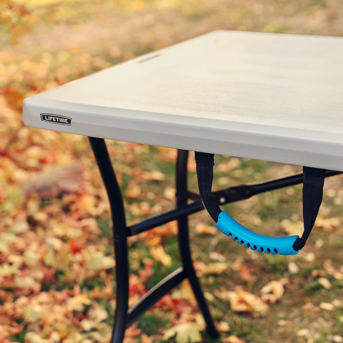 Gray 5 Foot Rectangle Fold-in-Half Table X424208