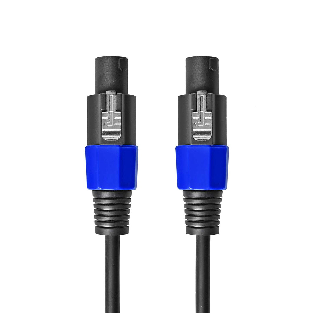 100 Feet Speakon to Speakon Cables Wire Speaker Audio Amplifier Cord 7mm with Twist Lock H53740