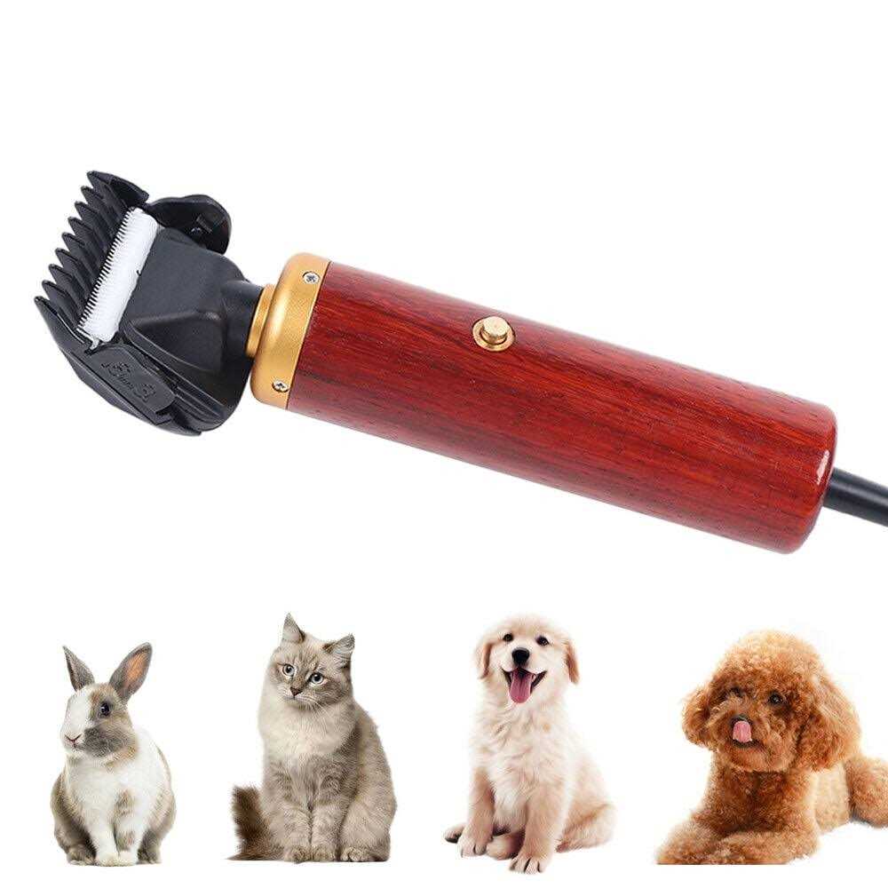 55W Electric Pet Clipper Animal Hair Trimmer Grooming I709880