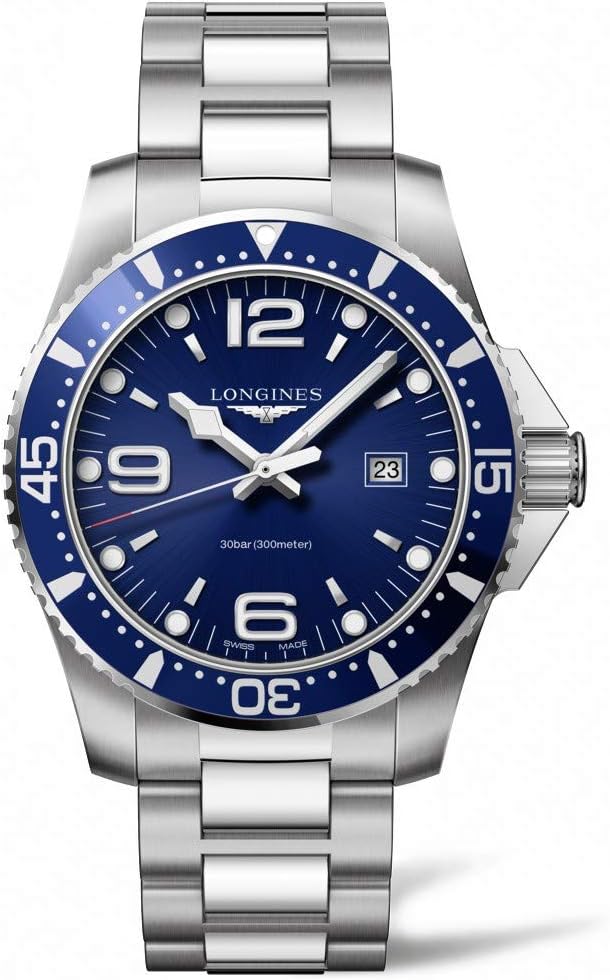 Blue Dial Stainless Steel Men's Watch O919
