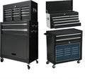 Blue 8-Drawer Rolling Tool Chest with Lock M787