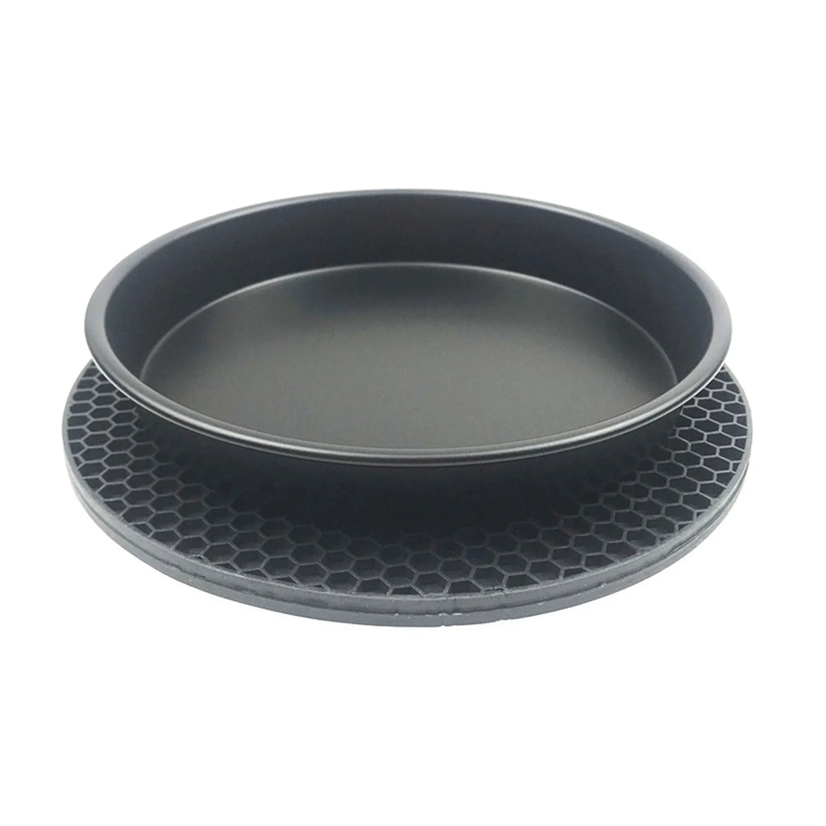 10Pcs Air Fryer Accessory Kit with Baking Pan Rack Pizza Tray E51746