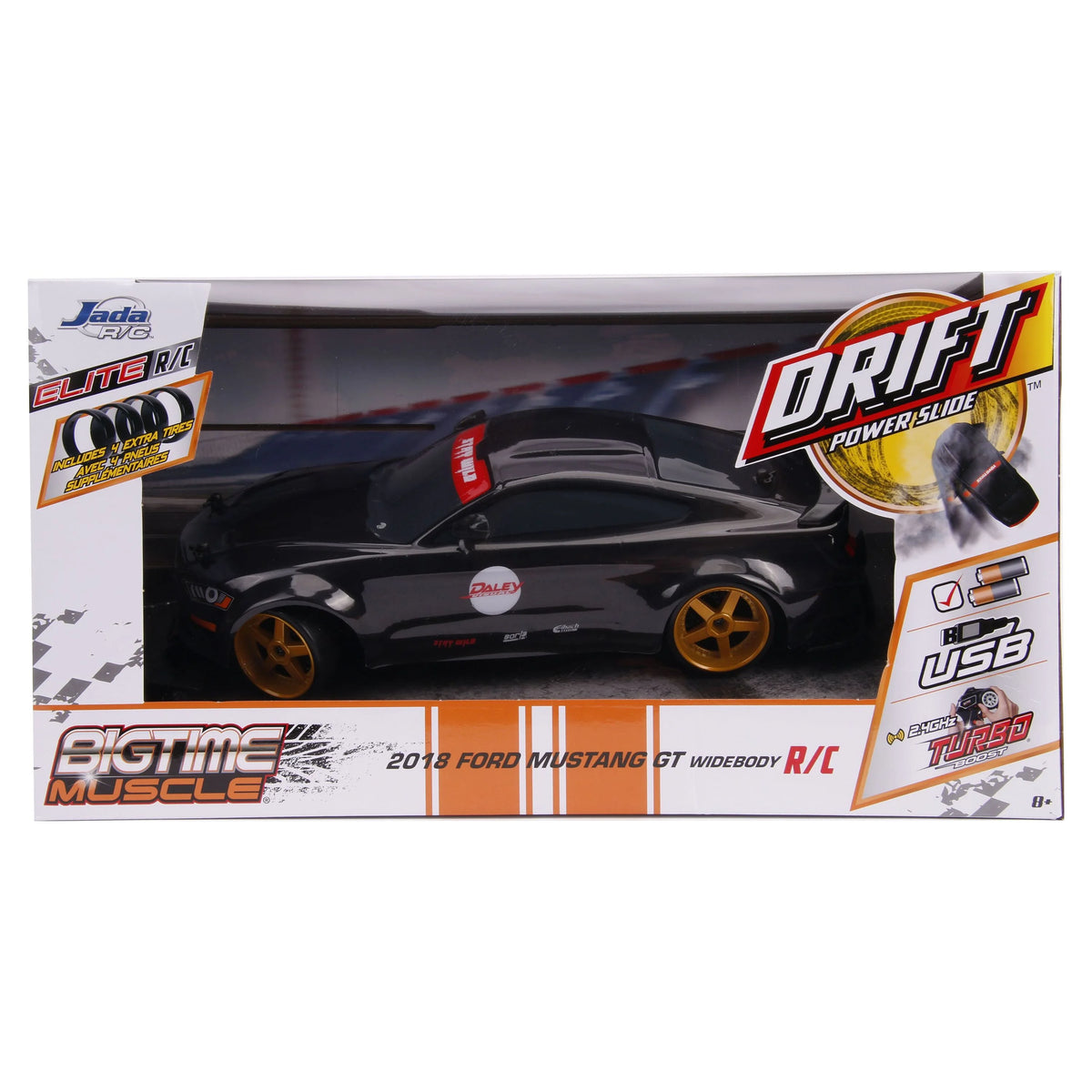 1:10 Scale RC Wide Body Ford Mustang L691598