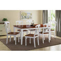 7 Piece Solid Wood Dining Set X617446