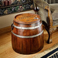 Wine Barrel Side Table V121579