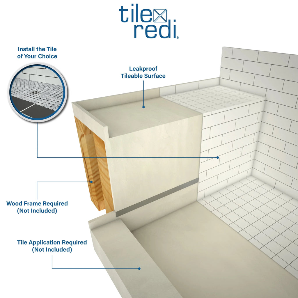 Tile Redi Shower Base I25254