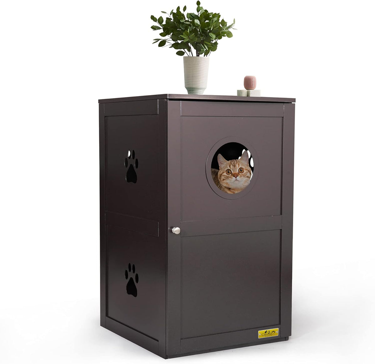 Enclosed Litter Box Enclosure Furniture J175116
