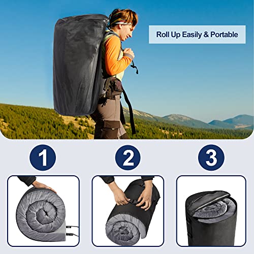 Memory Foam Camping Mattress with Storage Bag E97484