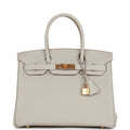 Gris Perle Togo Gold Hardware Birkin 30 N683860