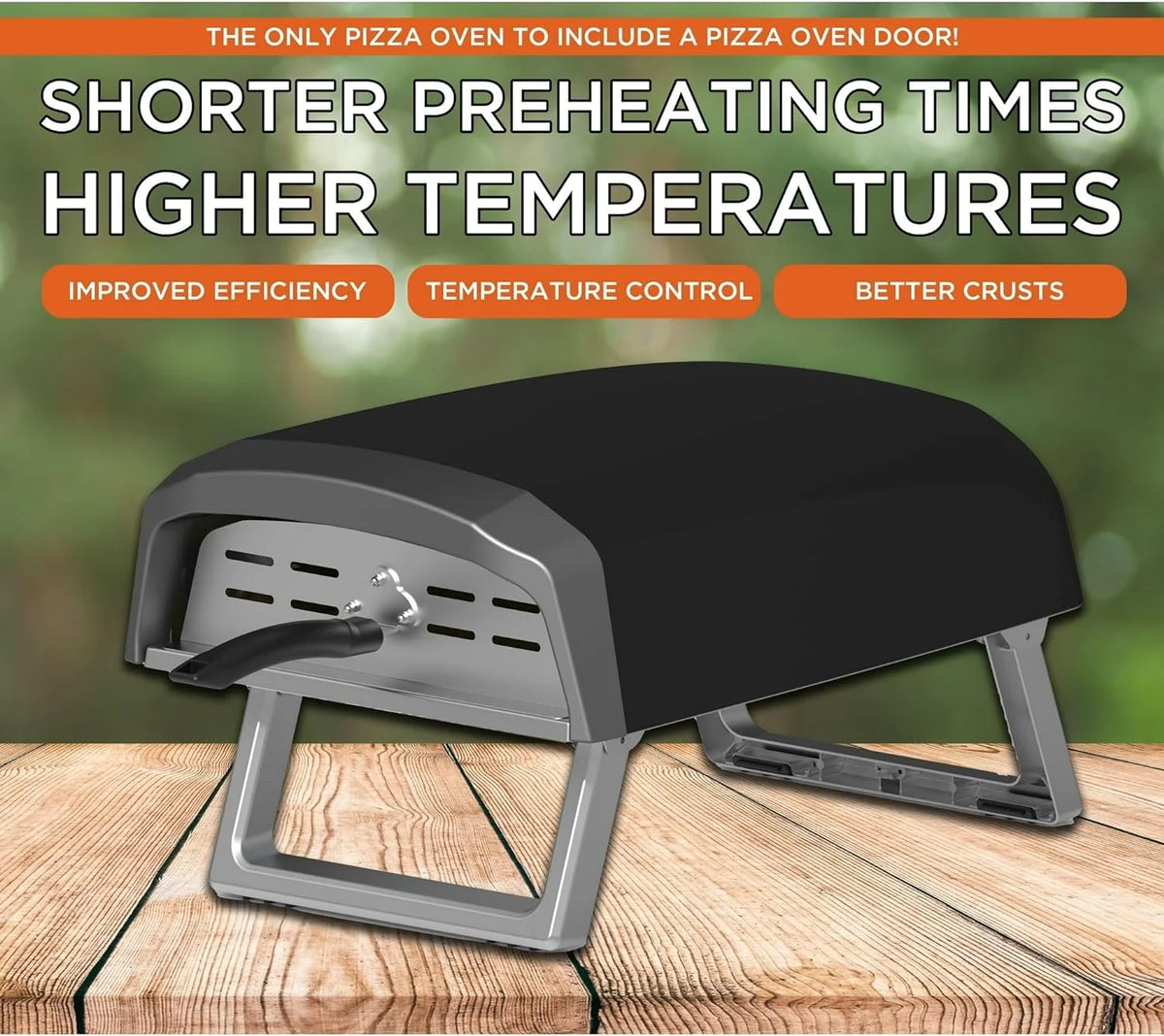 Propane Gas Portable Pizza Oven F8981