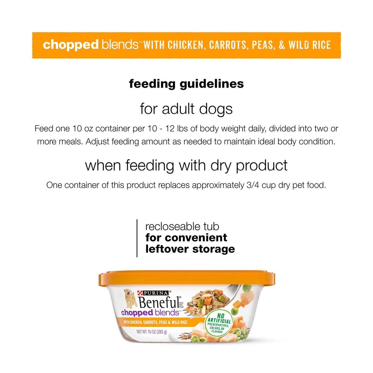 Chicken Carrots Peas & Wild Rice Wet Dog Food P388