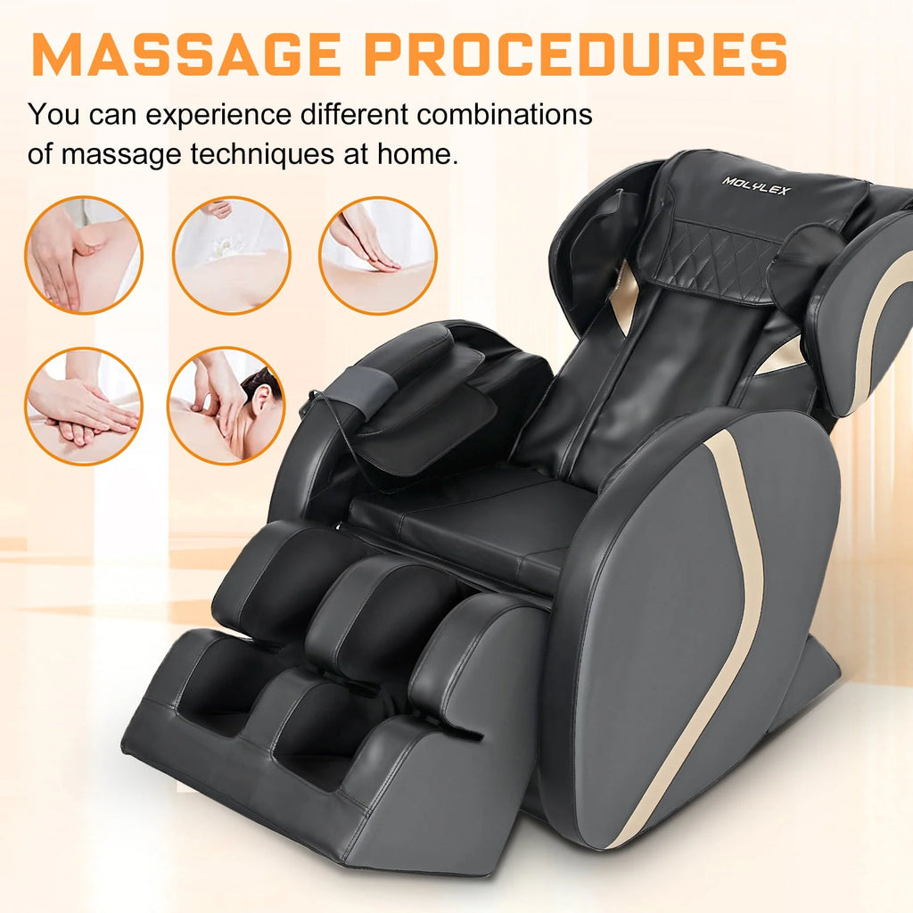 Small Zero Gravity Full Body Massage Chair with Heating and Airbags D71501