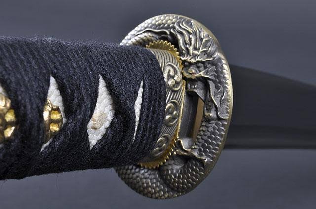 Handmade Japanese Samurai Tanto Sword U924782