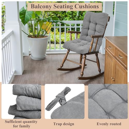 Beige 4 Sets Outdoor Patio Chair Cushions F3242
