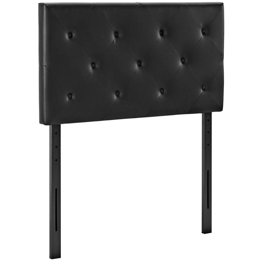 Black King Vinyl Headboard P324