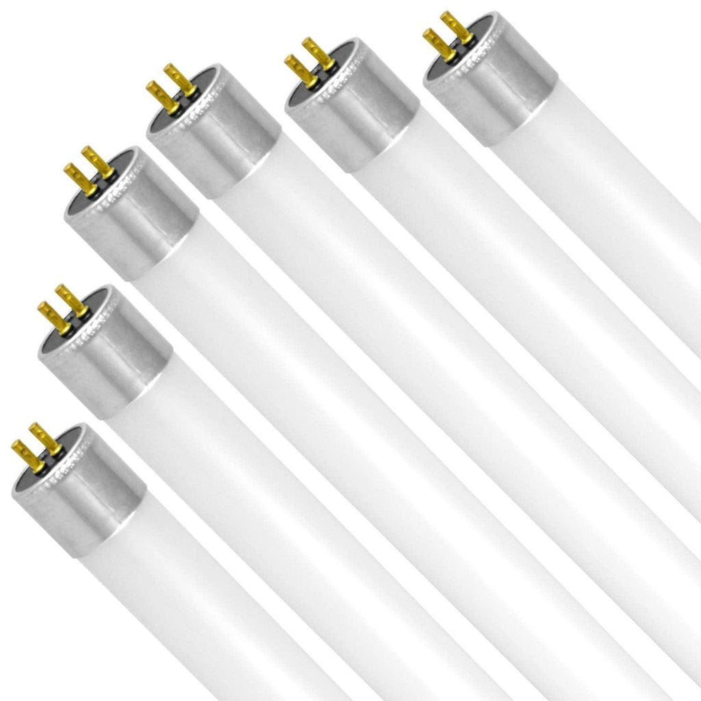 4ft LED Tube Light, T5 HO, 25W, 3500K Natural White, 3300 Lumens P3141