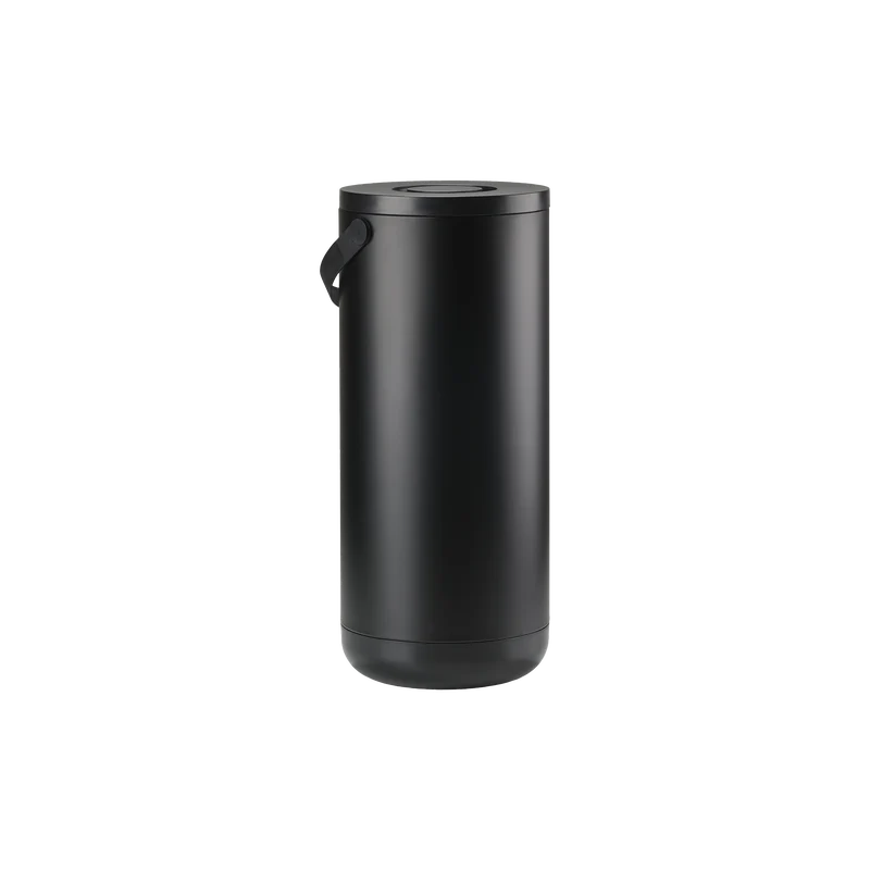 Circular 35 Liter Black Waste Bin U33475