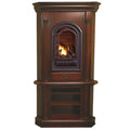 20,000 BTU Cherry Finish Ventless Gas Fireplace J853674