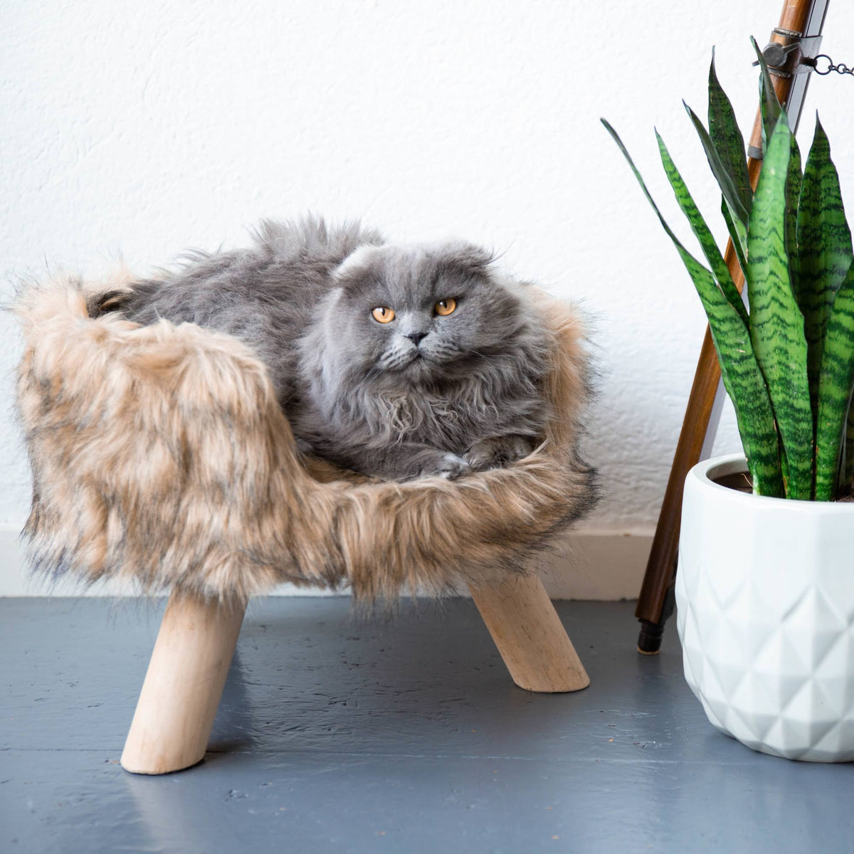 Mocca Nordic Cat Bed O218
