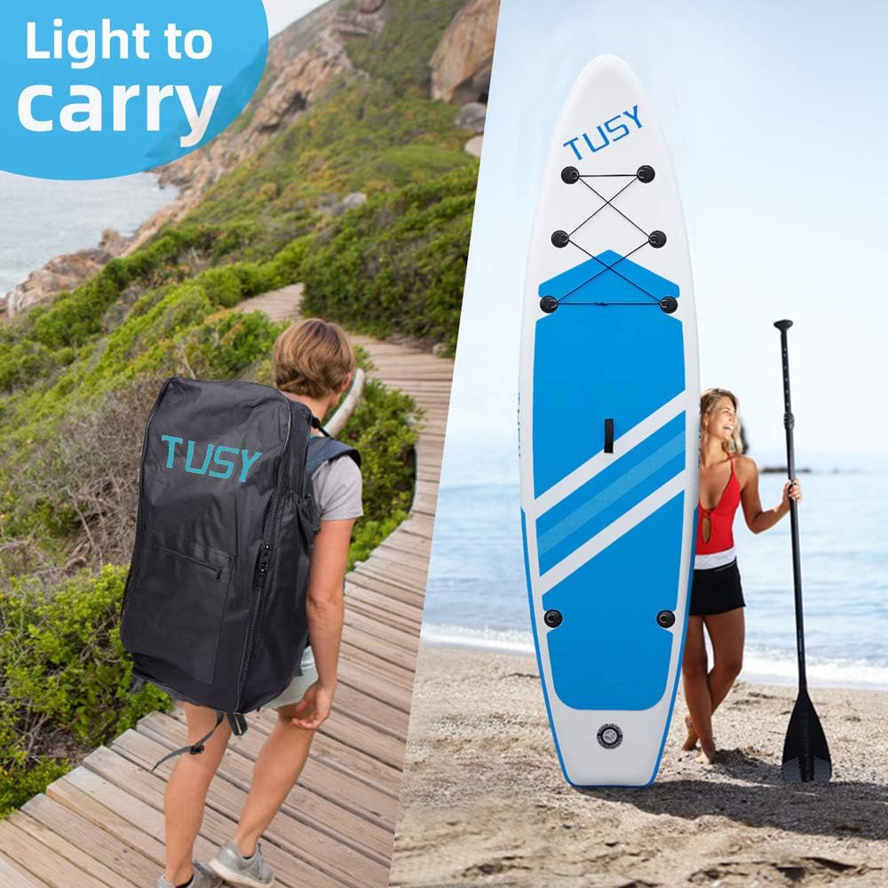 10' Inflatable Stand Up Paddleboard with Carry Bag S610651