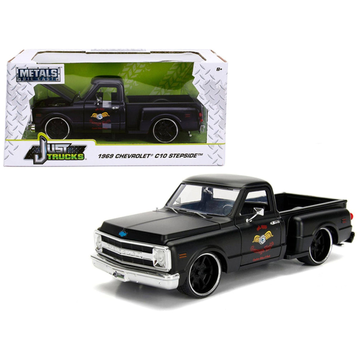 Matt Black 1/24 Diecast Model Car A482483