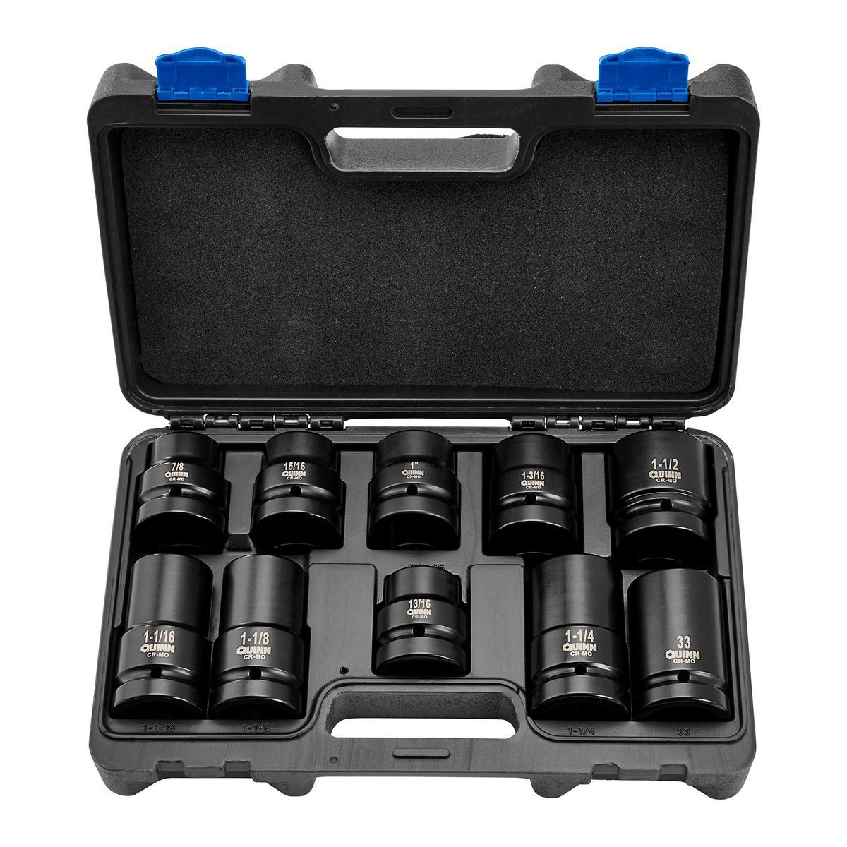 1 in. Drive SAE and Metric Impact Set, 10-Piece I849137