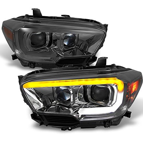 Black Sequential LED Projector Headlights X98523
