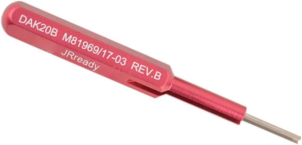Installing Tool Removal Tool for Solid Contacts in Electronic Connector Pack of 2 J1366