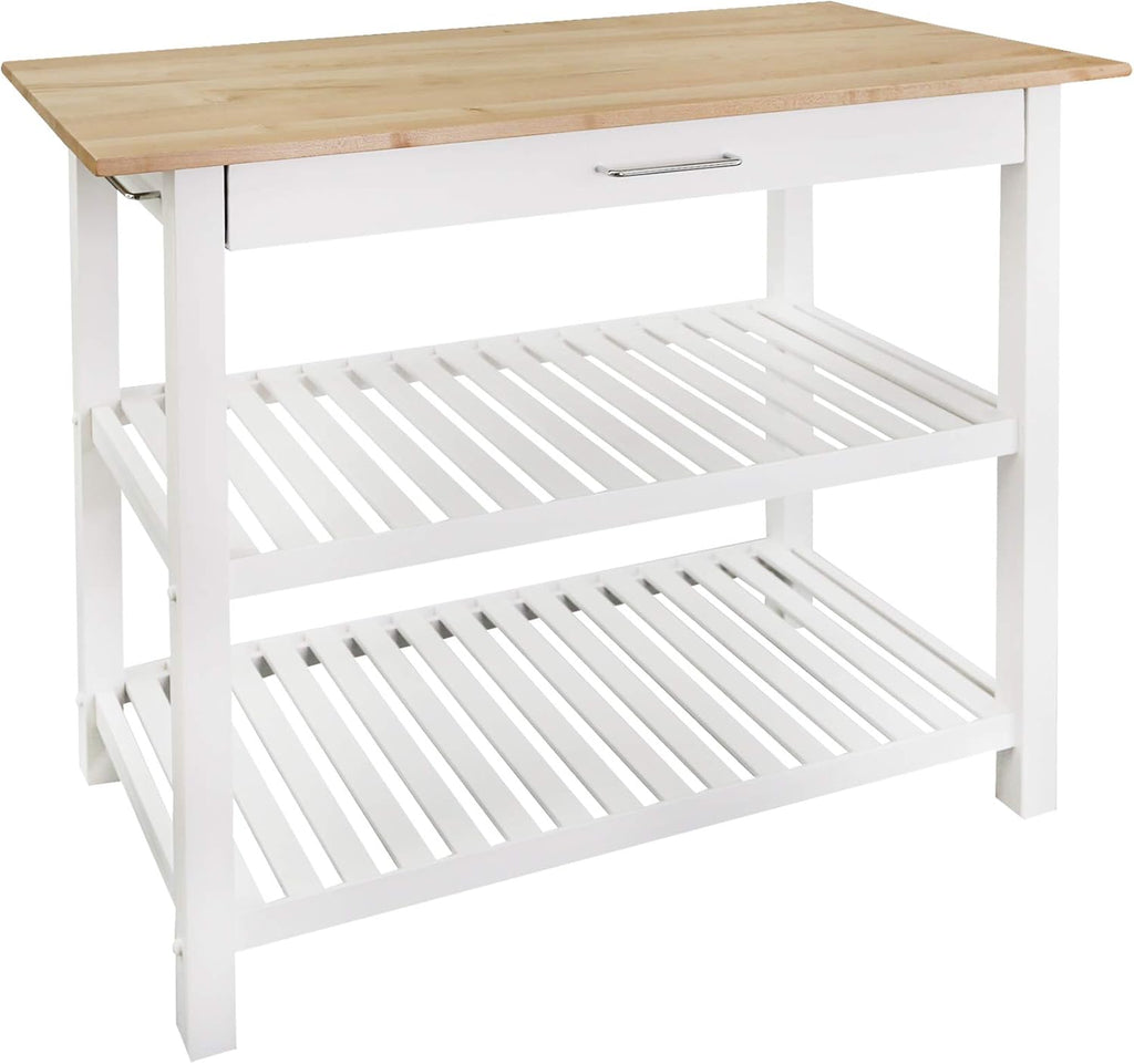 Walnut Kitchen Island with Solid American Hardwood Top B933864
