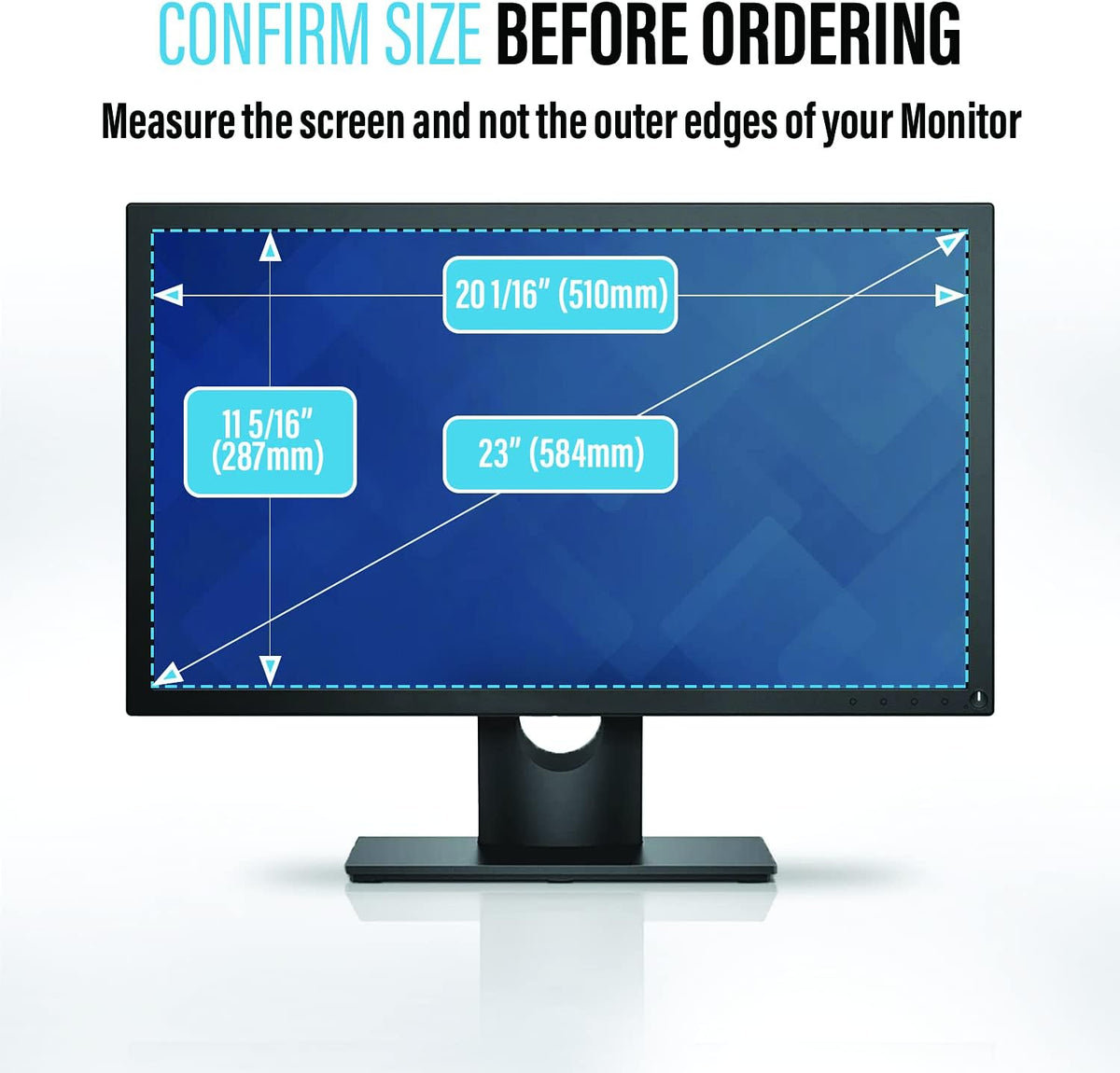27 Inches Desktop Computer Widescreen Monitor Privacy Screen Filter V399