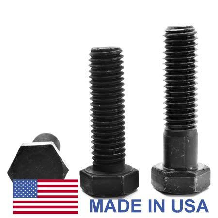 1 inch-14 x 1 1/2 inch Grade 8 Hex Cap Screw Alloy Steel Black Oxide Pk 55 G39008