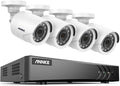 8CH 5MP Wired Security Camera System with 4 x 1080p Outdoor CCTV Bullet Camera M5841