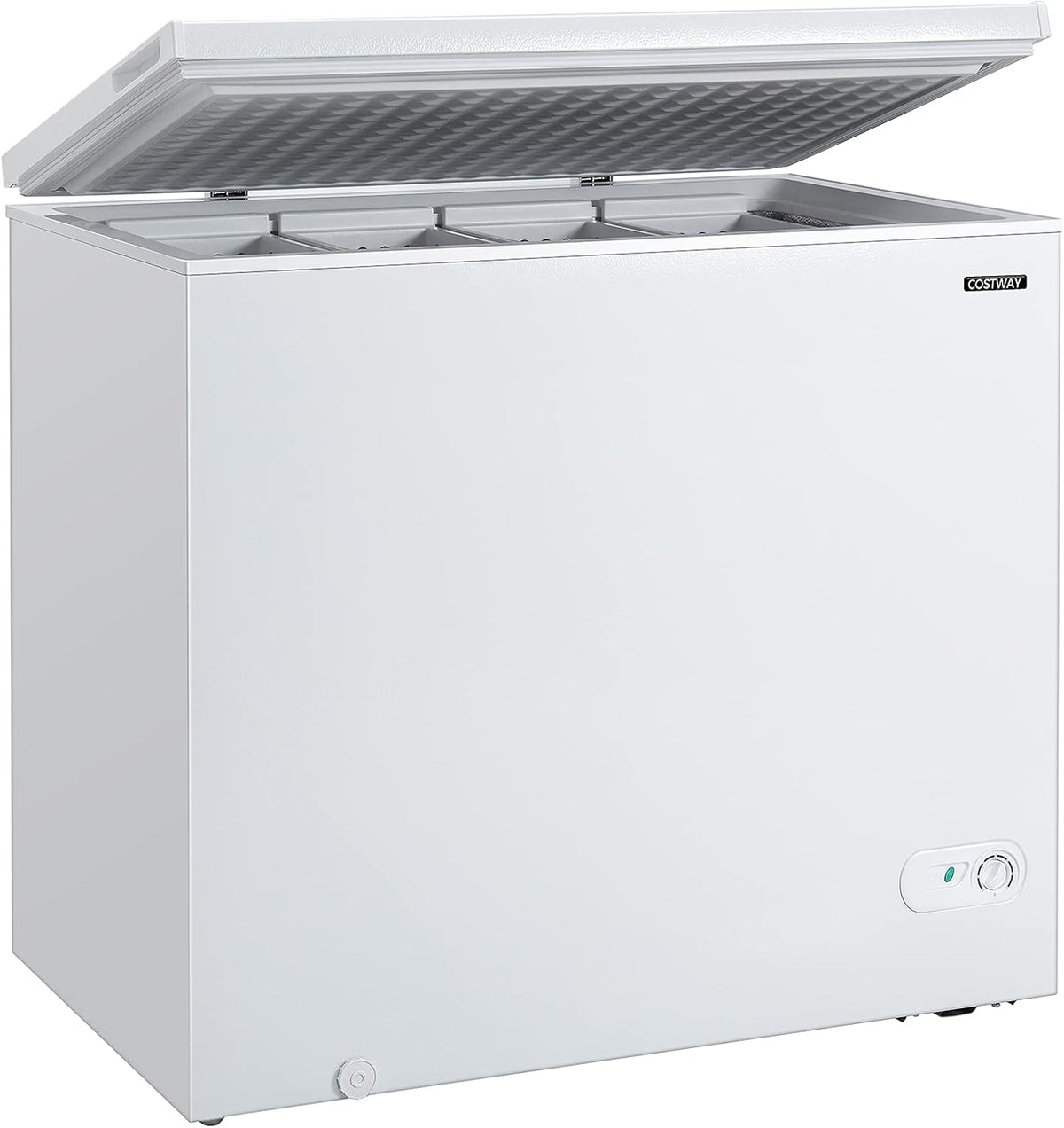 7.0 Cu.ft Upright Single Door Chest Freezer with 4 Removable Baskets F85714