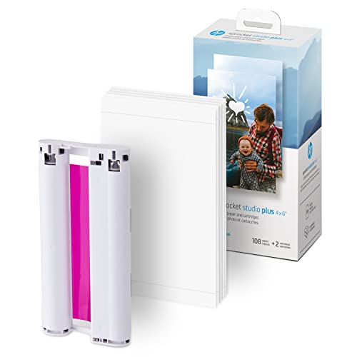 118 Sheets + 3 Cartridges Wireless Photo Printer P44960