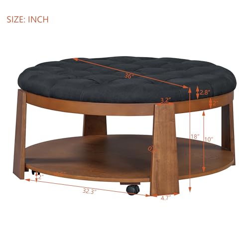 2 Piece Nesting Rattan Coffee Table Set H3371