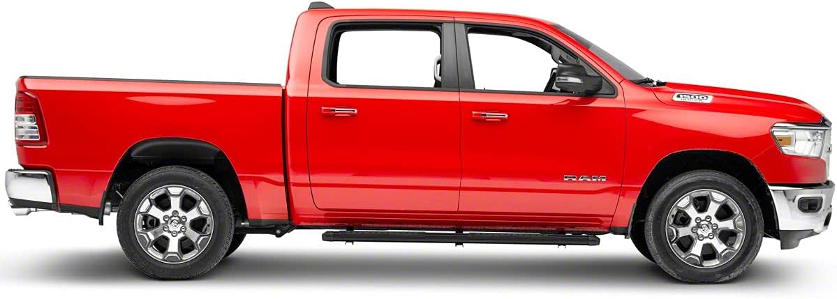 5-Inch Aluminum Side Step Bars with Black Cover Plates Y611157