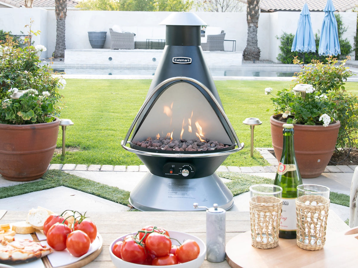 Propane Fire Pit with Tip-Over Safety Switch S456