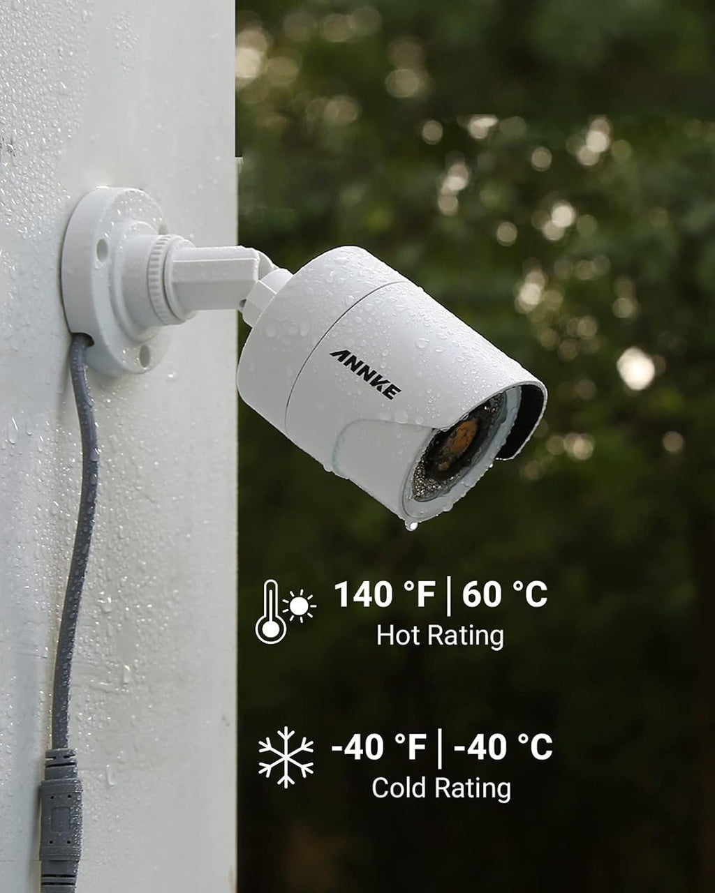 8CH 5MP Wired Security Camera System with 4 x 1080p Outdoor CCTV Bullet Camera M5841