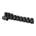 1 in. Drive SAE and Metric Impact Set, 10-Piece I849137