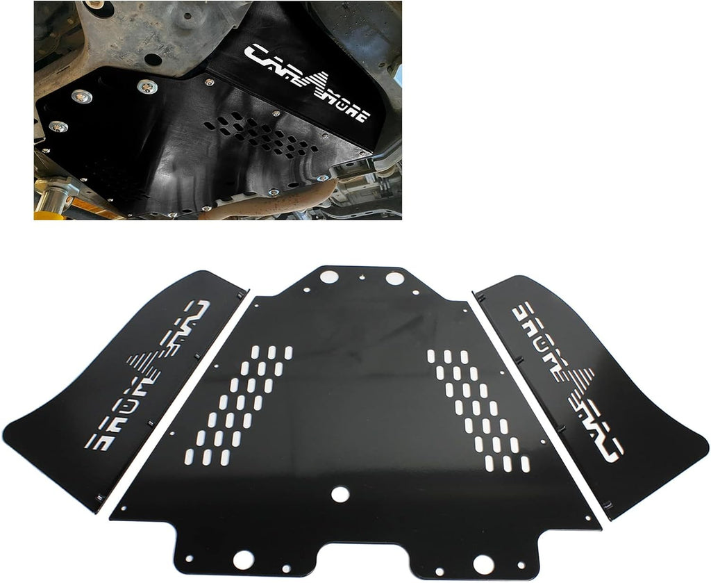 Black Catalytic Converter Protection Shield I48022