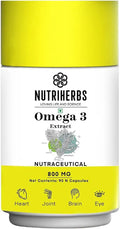Omega 3 Capsules with DHA & EPA 800mg, 90 Capsules L72259